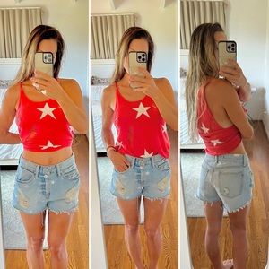 High waisted shorts , ⭐️ distressed